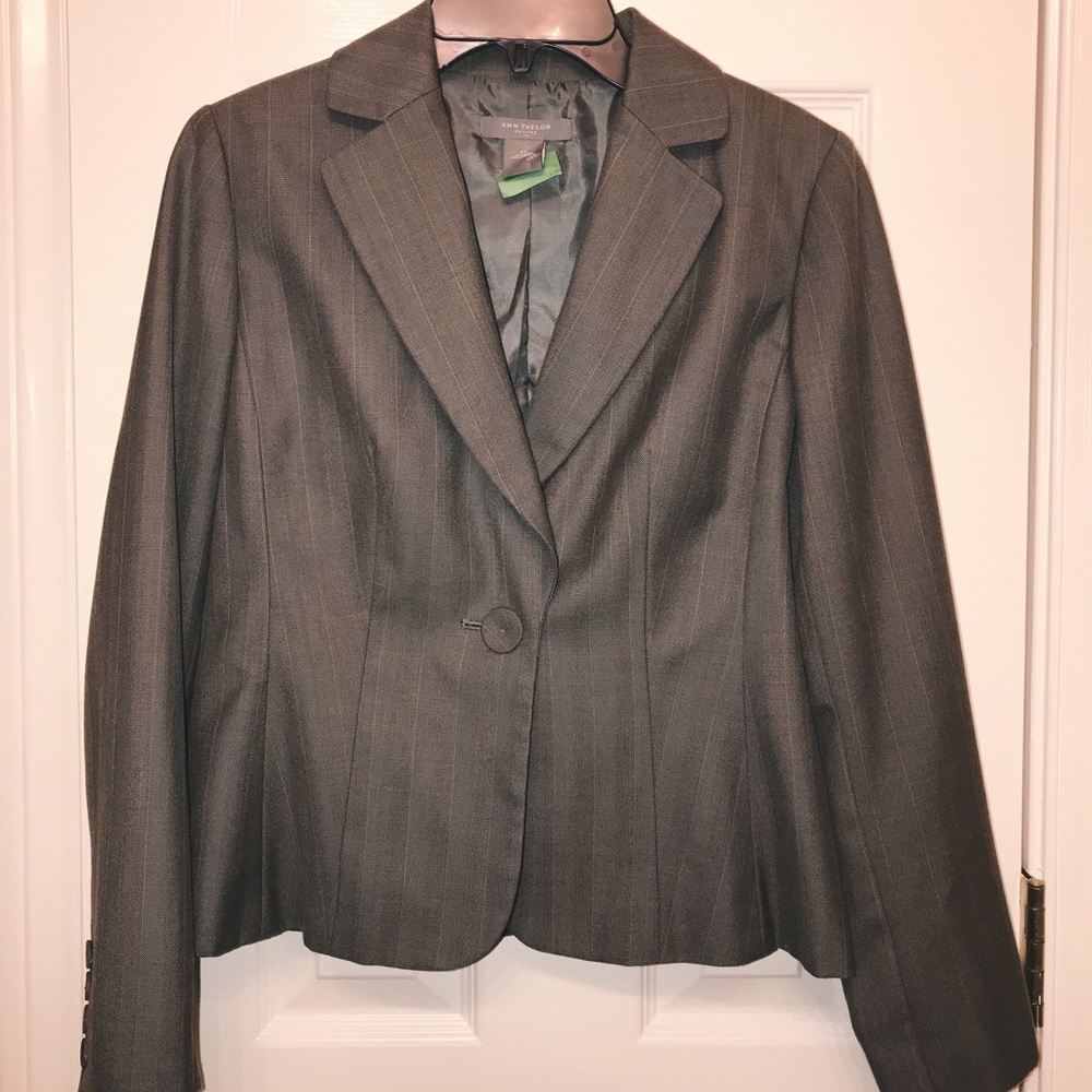 ann taylor suit (pants not pictured)